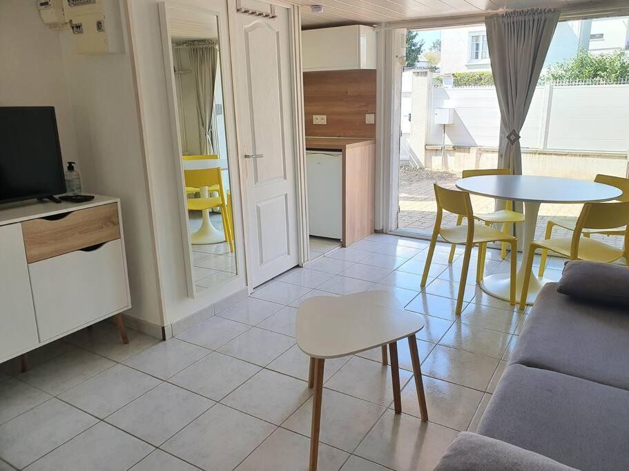 Logement Amboise Centre Avec Terrasse Privee Bagian luar foto